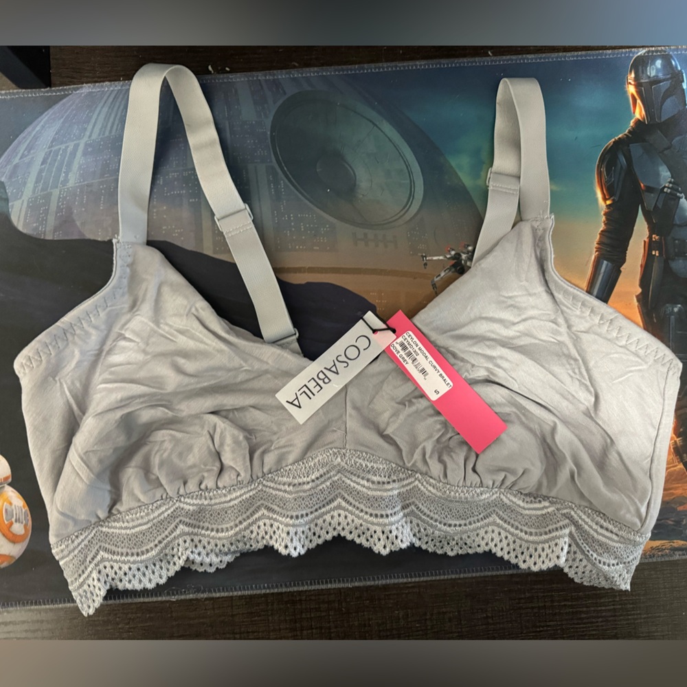 Cosabella Bra Curvy Dove Grey - Ceylon Modal